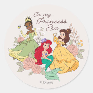 Sticker Rond À l'ère de ma princesse