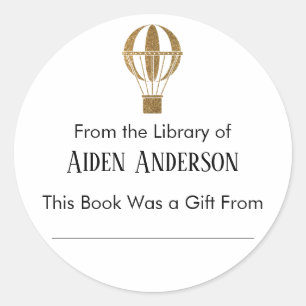 Sticker Rond À partir de la plaque d'immatriculation du ballon 