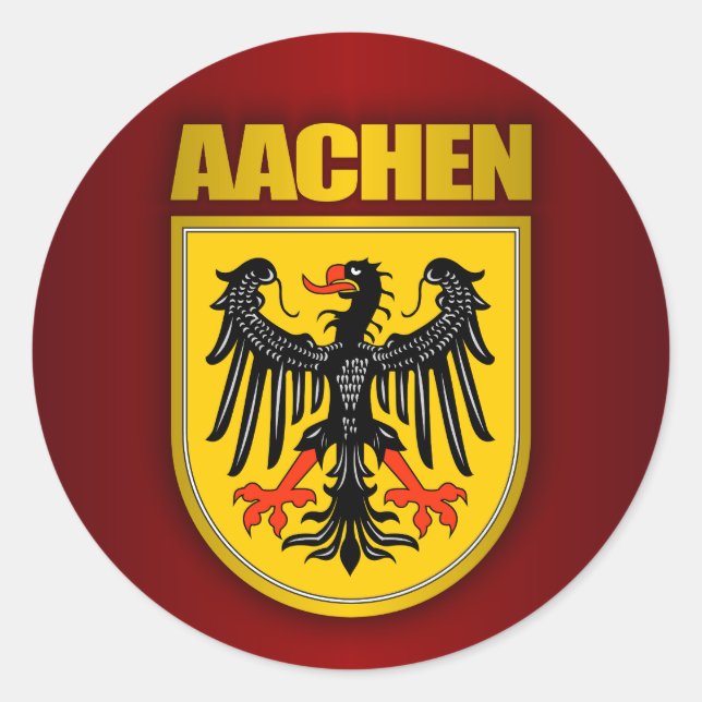 Sticker Rond Aachen (Devant)