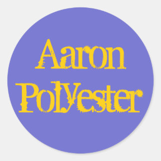 Sticker Rond Aaron Polyester
