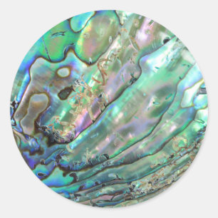 Sticker Rond Abalone