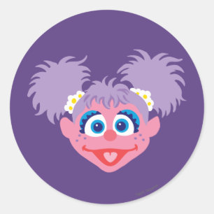 Sticker Rond Abby Cadabby Face