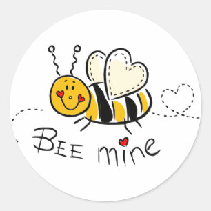 Sticker Rond Abee mine