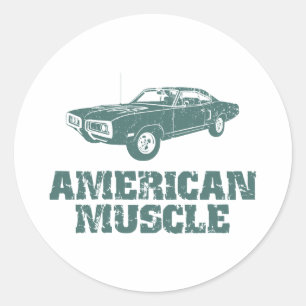 Sticker Rond Abeille superbe 400 de 1970 Dodge