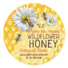 Abeilles de miel Apiary Fleur sauvage Honey Jar Li