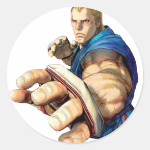 Sticker Rond Abel Stance