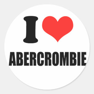 STICKER ROND ABERCROMBIE 2010