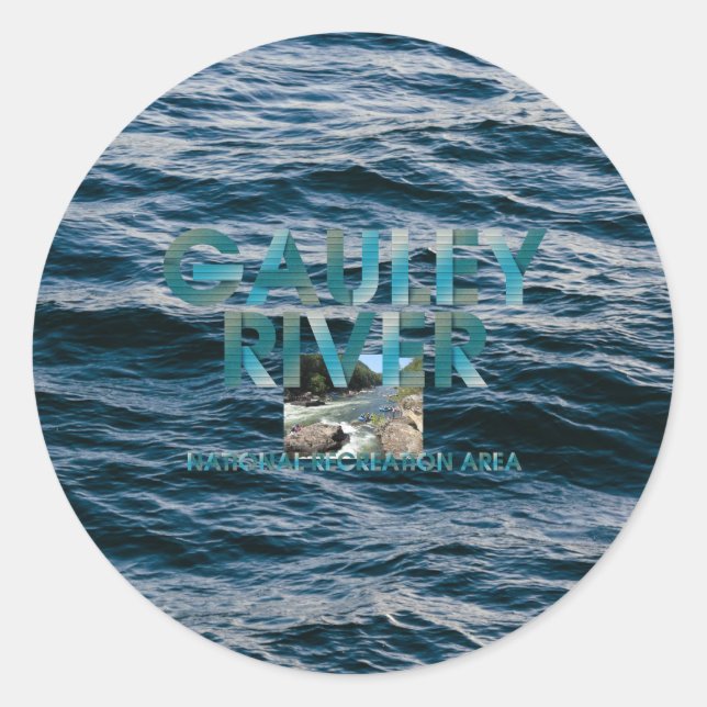 Sticker Rond ABH Gauley River (Devant)