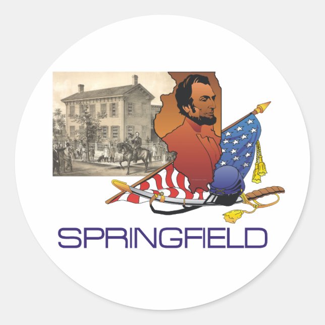 Sticker Rond ABH Springfield (Devant)