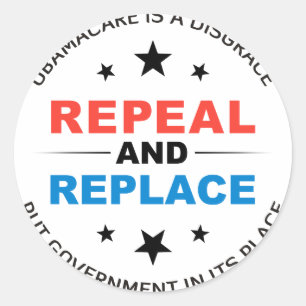 Sticker Rond Abroger Et Remplacer