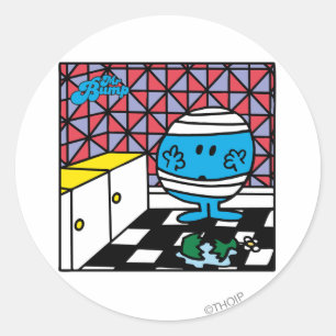 Sticker Rond Accident de cuisine de M. Bump  