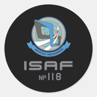 Sticker Rond Ace Combat 04e Escadron Mobius