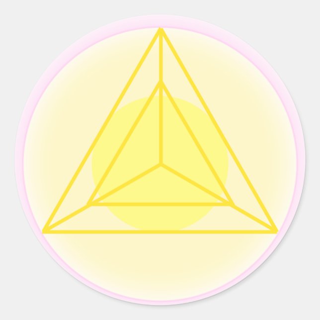 Sticker Rond Action avec amour (Devant)