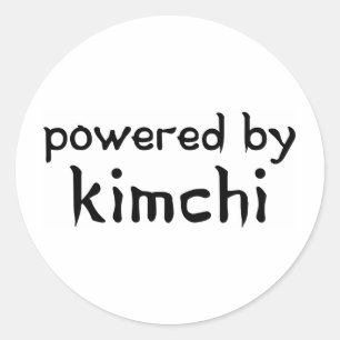 STICKER ROND ACTIONNÉ PAR KIMCHI