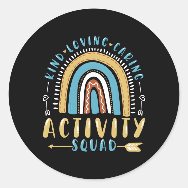 Sticker Rond Activity Assistan (Devant)