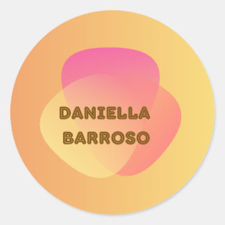 Sticker Rond Adesivo