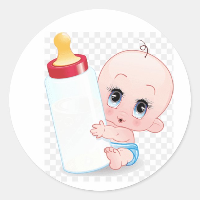 Sticker Rond adesivo baby (Devant)