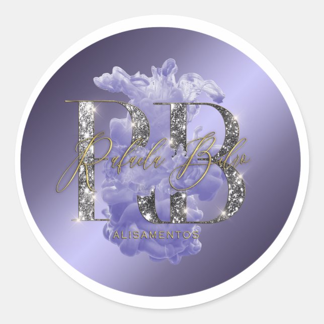 Sticker Rond Adesivo redondo  (Devant)