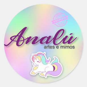 Sticker Rond Adesivos personalizados
