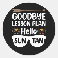 Adieu les plans de cours, bonjour le bronzage Prof