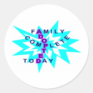 Sticker Rond Adopté12000