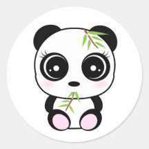 Adorable petit panda mangeant *Panda Pocket*