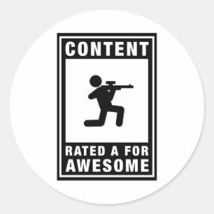 Sticker Rond Aérocantation