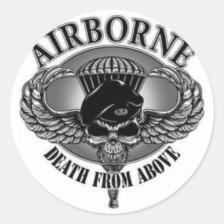 Sticker Rond aéroporté