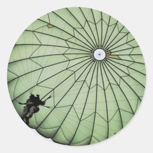 Sticker Rond aéroporté (Devant)