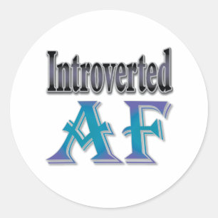 Sticker Rond AF introduite