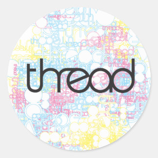 Sticker Rond Afficher le thread
