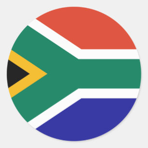 Sticker Rond Afrique du Sud