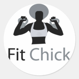 Sticker Rond Afro Chick avec Afro tenant des cloches à bouilloi