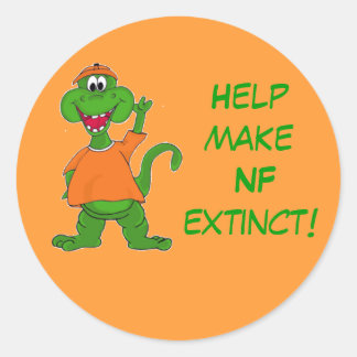Sticker Rond Aidez à éteindre NF !