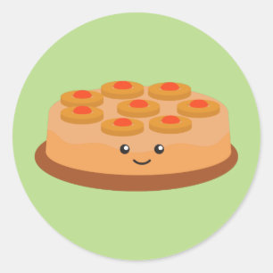 Sticker Rond Aiguille à l'envers du gâteau