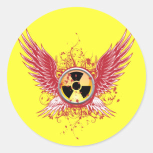 Sticker Rond Ailes nucléaires