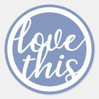 Sticker Rond Aimer ce cercle de texte