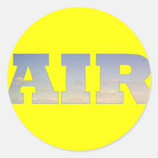 Sticker Rond Air