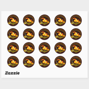 Sticker Rond Ajouter un nom de texte Année Oktoberfest Party 20