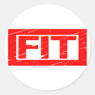 Sticker Rond Ajuster le tampon