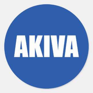 Sticker Rond Akiva