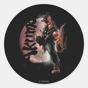 Sticker Rond Akuma