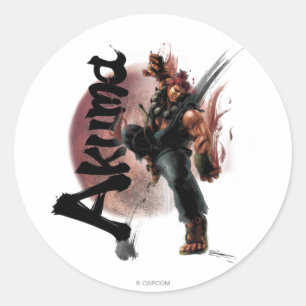 Sticker Rond Akuma