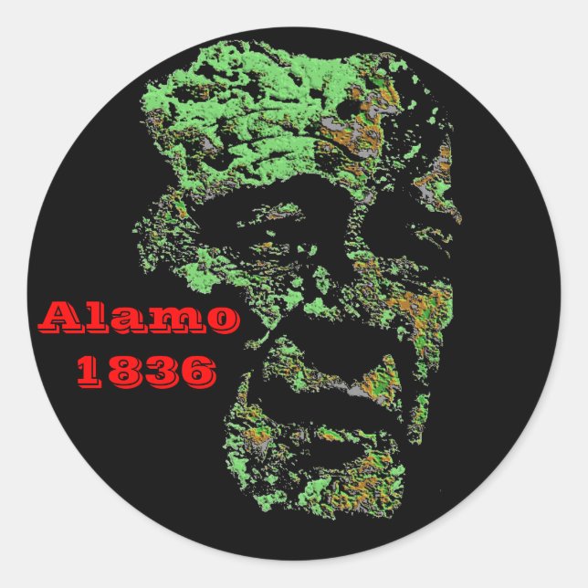 Sticker Rond Alamo (Devant)