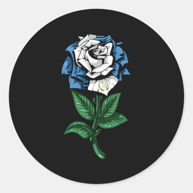 Sticker Rond Alan du Guatemala (Devant)