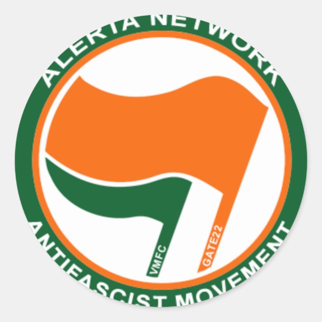 Sticker Rond alerta-logo-celtique (Devant)