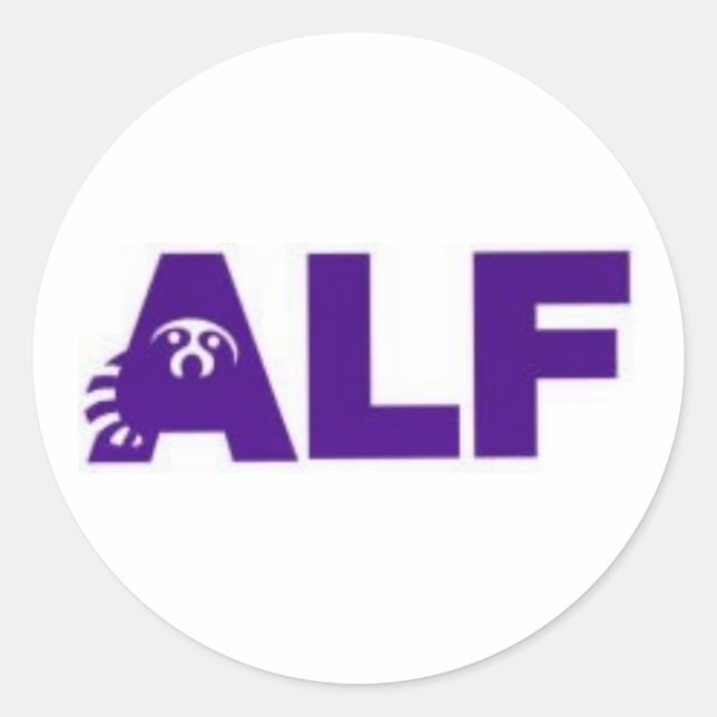 STICKER ROND ALF (Devant)