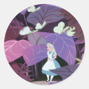 Sticker Rond Alice au pays des merveilles, film 2 toujours