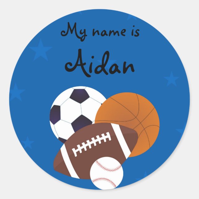 Sticker Rond All-Star (Devant)