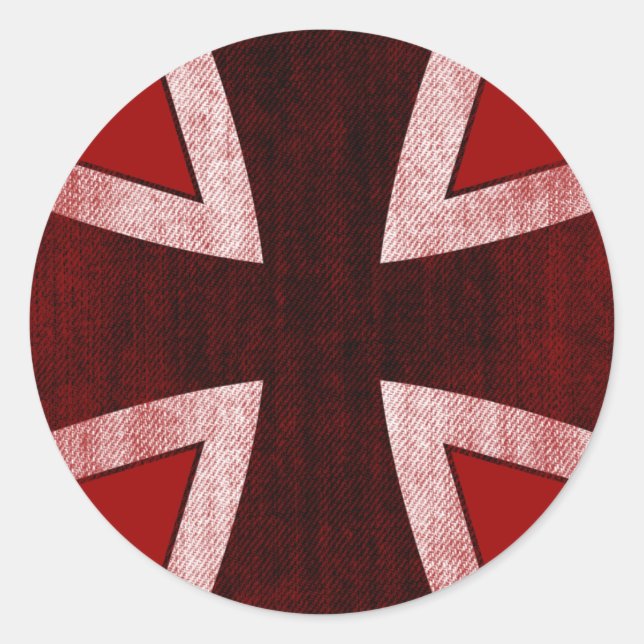 STICKER ROND ALLEMAGNE (Devant)